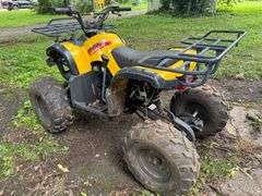Apollo 125CC Yellow ATV with Reverse