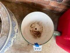 Assorted Home and Garden Items: Cooler and Planters