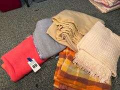 Assorted Throw Blanket Collection