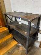 Metal Three-Tier Storage Shelf