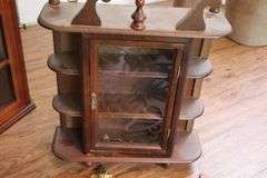 Variety of Wall Decorative Items: Shelf (16"x14"x5"), Plastic Butterflies, Display Shelf with glass front, etc.