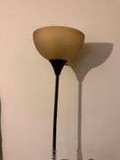 Modern Torchiere Floor Lamp with Adjustable Reading Light
