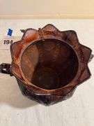 Decorative Lidded Pot with Handles