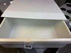 White Refrigerator Crisper Drawer