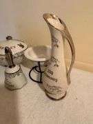 Porcelain 25th Anniversary and Collectible China Assortment