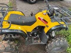 Apollo 125CC Yellow ATV with Reverse
