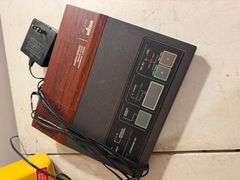 Vintage Yellow Western Electric 911 Rotary Wall Phone and Unitech XK-3005 Answering Machine