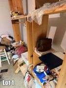 Salvage Lot- Misc. Items Including- Computer, Monitor, Lamps, Shelving, Etc. (BUYER RESPONSIBLE FOR REMOVAL)