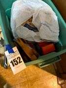 Bin of Assorted Toys and Household Items