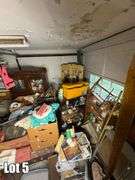 Salvage Lot- Misc. Items Including- Washer & Dryer, Deep Freezer, Tools, Furniture, Etc. (BUYER RESPONSIBLE FOR REMOVAL) ( Items will have to be moved in order to get large items out)