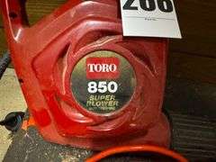 Toro 850 Super Blower Shredder Vac with Extension Cord