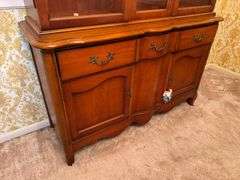 Wood Hutch Cabinet