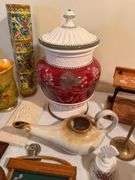 Collectible Assortment - Glassware, Teapot, Decor & More