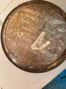 Silver Plated Serving Trays and Stand