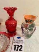 Vases and Bowls - Assorted Glassware