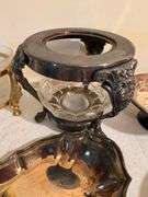 Silver Plated Bowls, Trays, and Glass
