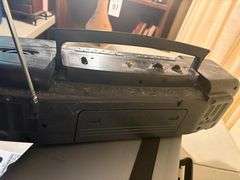 Cassette Tape Lot: Sony Boombox, GE Recorder, RCA Walkman, Tapes & More