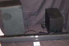 Sylvania Sound bar and speaker & additional Sony Speaker
