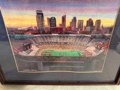 Nikolai Plavski Framed Print of Nashville Titans Stadium
