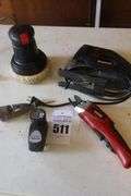 Drill Master Buffer, King Craft Jigsaw, Wall Hanging Dremel & Craftsman Pruner (no Charger)