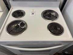 Frigidaire FFEF3016VWF White Electric Range