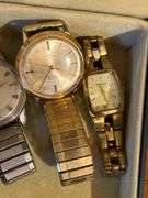 Assorted Wristwatches: Longines, Timex, Fossil ES-1103