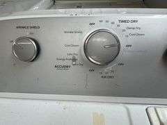 Whirlpool White Top Load Electric Clothes Dryer