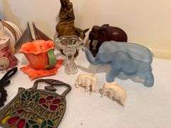 Collectible Figurines, Teapots, Coasters, and Trivets