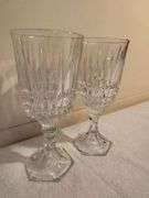 Set of 24 Elegant Crystal Water Goblets