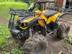 Apollo 125CC Yellow ATV with Reverse