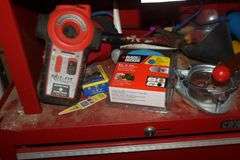 2 Piece of Craftsman Rolling Tool Box with A Varity of Tools and additional items