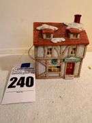 Ceramic Light Up Town Hall Christmas Village House