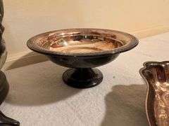 Silver Plated Bowls, Trays, and Glass