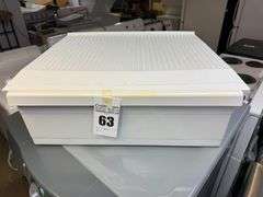 White Refrigerator Crisper Drawer
