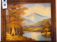 Framed Landscape Painting