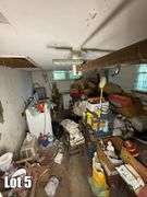 Salvage Lot- Misc. Items Including- Washer & Dryer, Deep Freezer, Tools, Furniture, Etc. (BUYER RESPONSIBLE FOR REMOVAL) ( Items will have to be moved in order to get large items out)