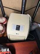 Salvage Lot- Misc. Items Including- Glassware, Furniture, Clothe Rack, Window, Jumper Cables, Etc. (BUYER RESPONSIBLE FOR REMOVAL)