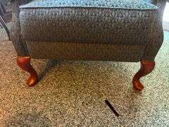 Upholstered Wingback Reclining Armchair