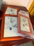 Assorted Decorative Glassware and Picture Frames - Includes Irice Perfume Burner