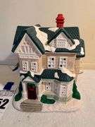 Collectible Lighted Christmas House