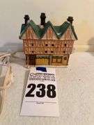 Hardware Store Christmas Village Lighted Display