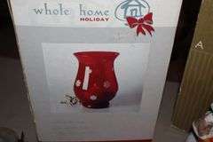 Variety of Christmas candle, Holders, and Decorative Items (2 in box)