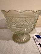 Two Pressed Glass Bowls
