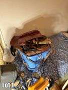 Salvage Lot- Misc. Items Including- Computer, Monitor, Lamps, Shelving, Etc. (BUYER RESPONSIBLE FOR REMOVAL)