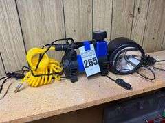 Power Torque Air Compressor and Spot Light