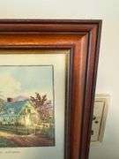 Framed "American Homestead Autumn" Print