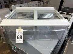 Side-by-Side Refrigerator Drawer Bin