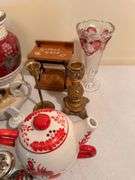 Collectible Assortment - Glassware, Teapot, Decor & More