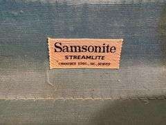 Set of Three Suitcases: Samsonite and American Tourister