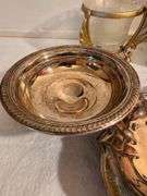 Silver Plated Bowls, Trays, and Glass